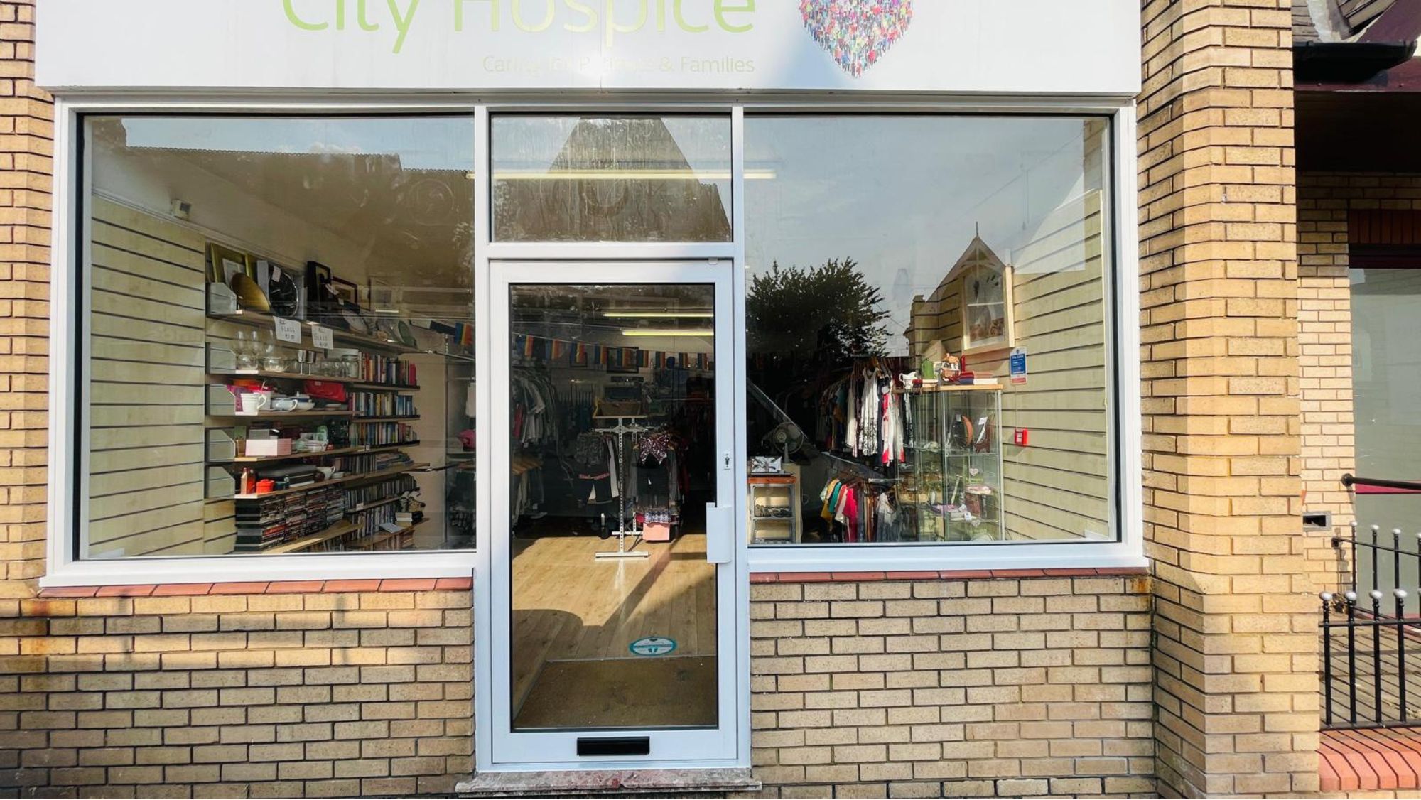 Modern aluminium shopfront fitted for retail businesses across Scotland