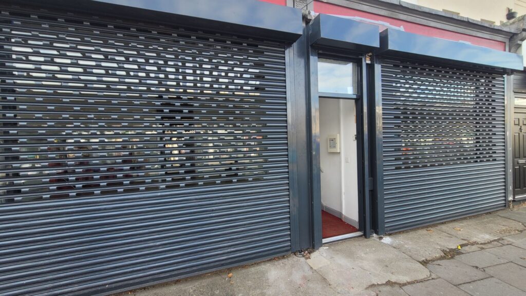 Aluminium shopfront doors and windows Scotland