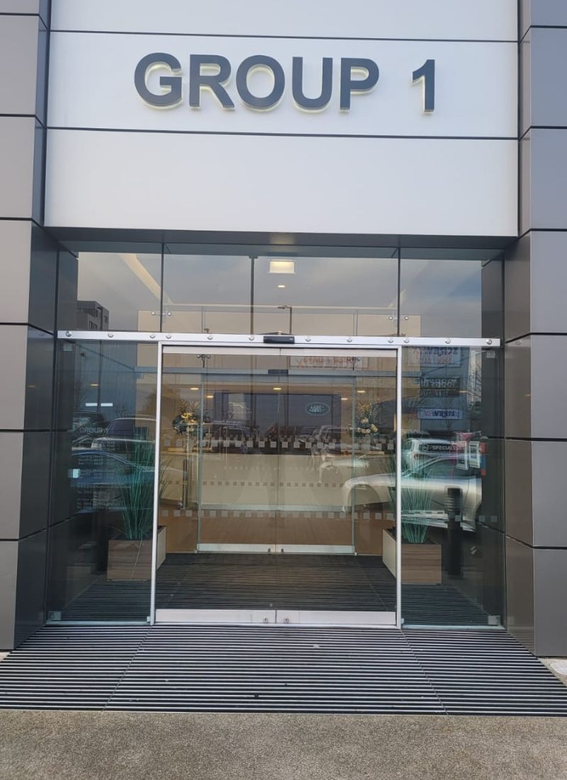 Glass shopfront with aluminium frame Scotland – secure and durable retail front