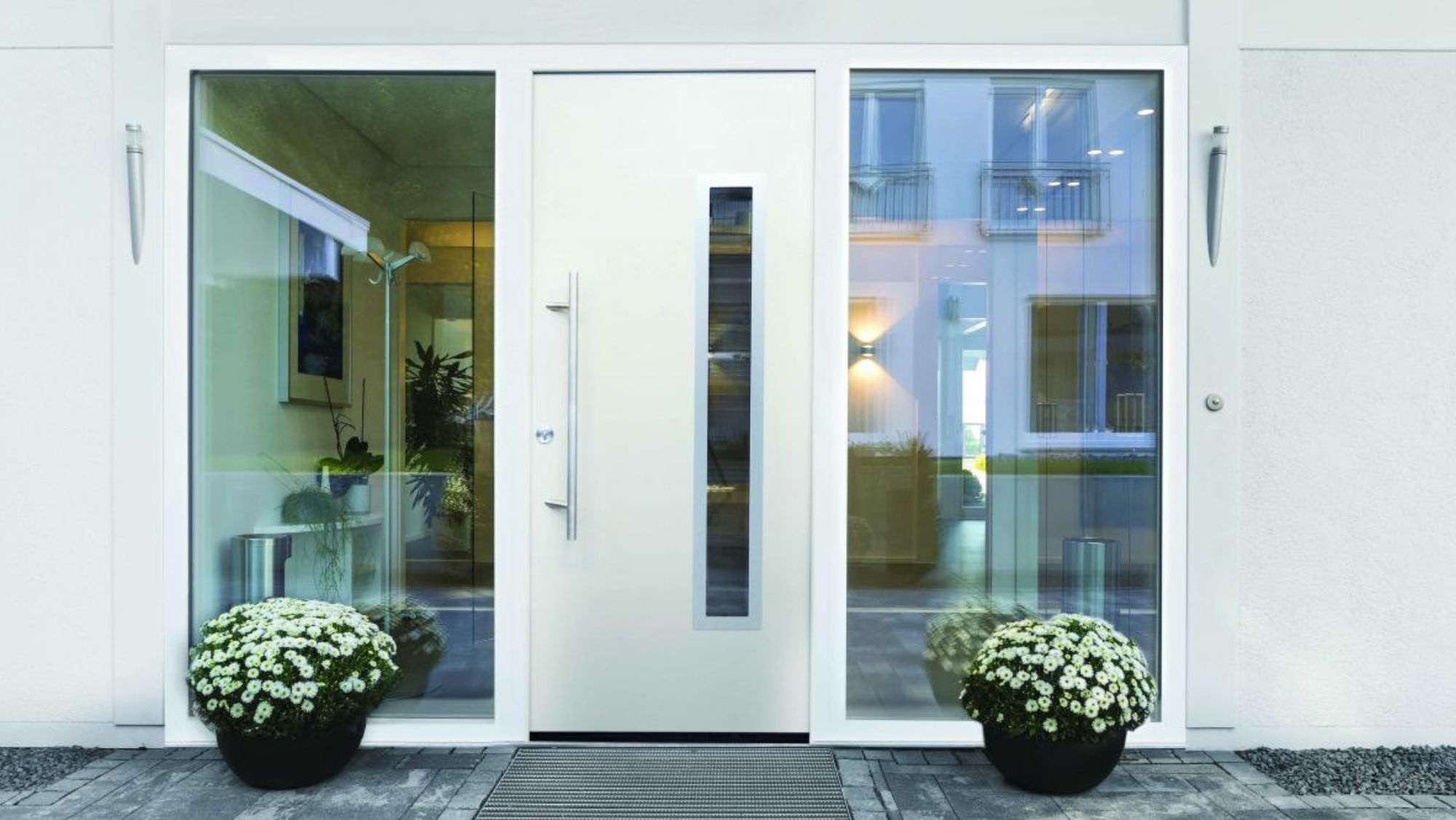 Bi-fold aluminium door installation for wide commercial openings